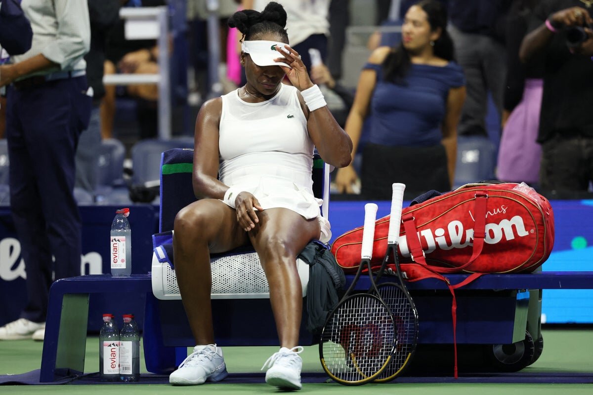 Venus Williams rails against US Open late-night starts in defeat to Sofia Kenin