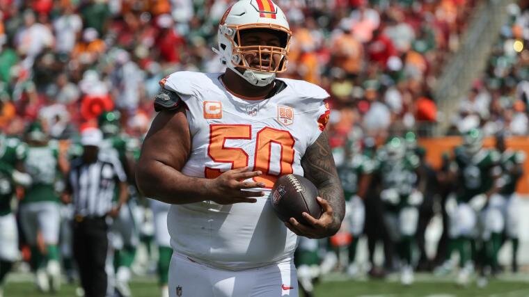 Vita Vea landing spots: Bears, 49ers, Giants among best fits for DT after requesting trade from Tampa Bay