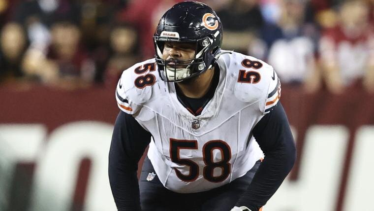 Bears agree to record-breaking $116M contract with first-round OT