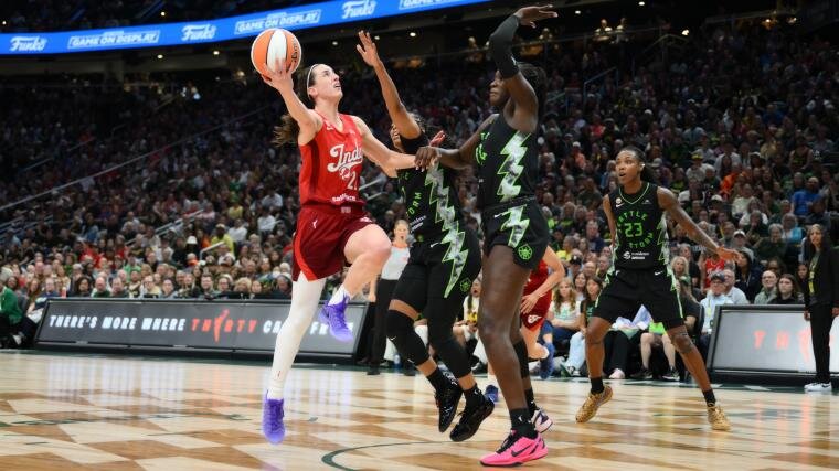 Fever's Caitlin Clark returns from All-Star Game on fire