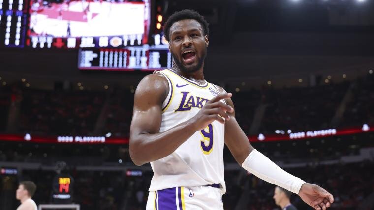 Viral Bronny James workout video has Lakers fans losing their minds