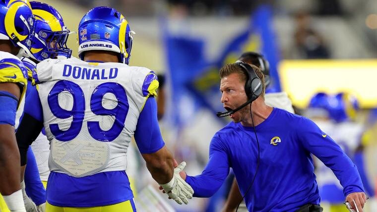 Rams coach Sean McVay provides update on possible Aaron Donald comeback: 'His training is going very well