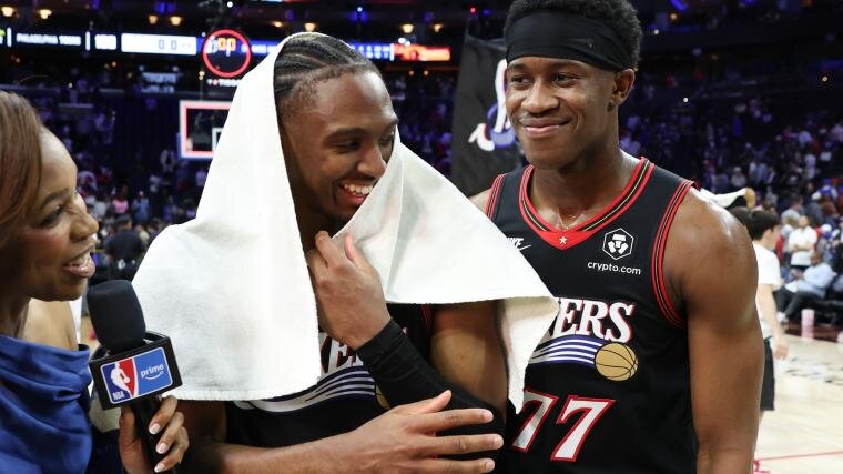 76ers All-Star links up with teammates for offseason workout