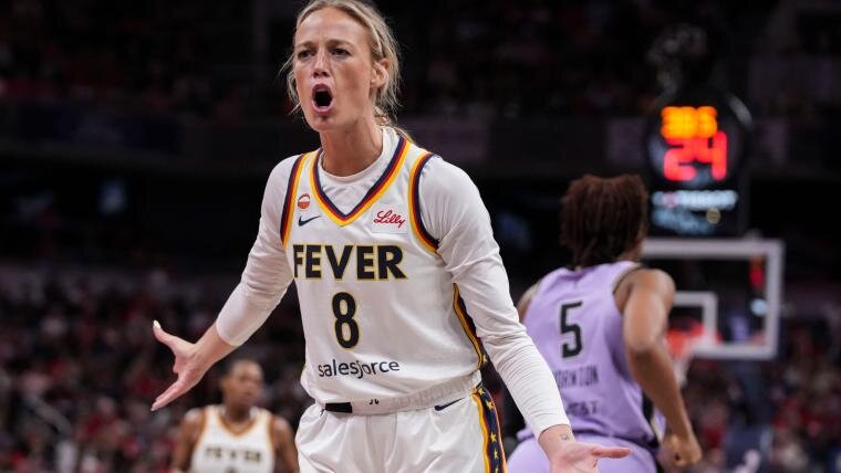 Replay of Sophie Cunningham foul call has WNBA fans outraged