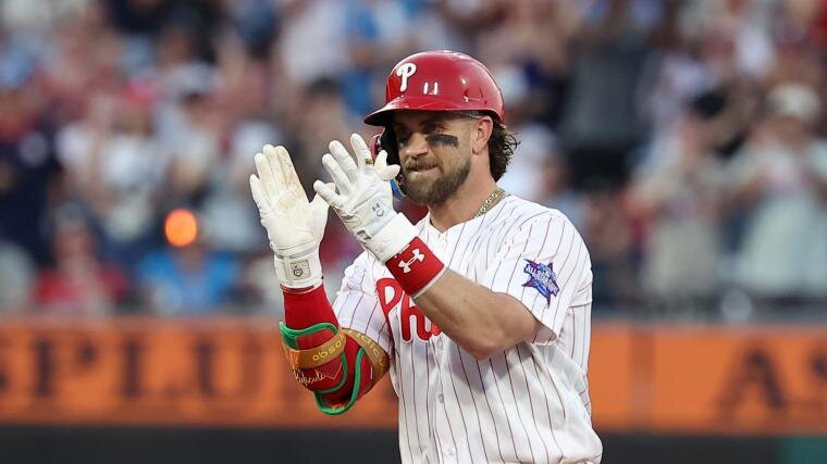 Bryce Harper has benefitted from trade for Luis Arraez more than any Phillies hitter