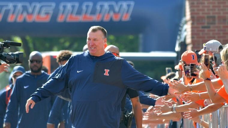 Illinois coach Bret Bielema to carry on 19-win Illinois football transformation in Year 6