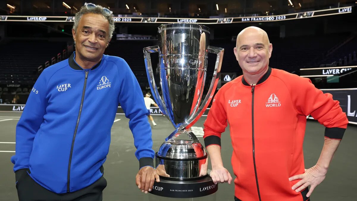 Oh Captain, My Captain: Andre Agassi, Yannick Noah return to lead teams at 2026 Laver Cup