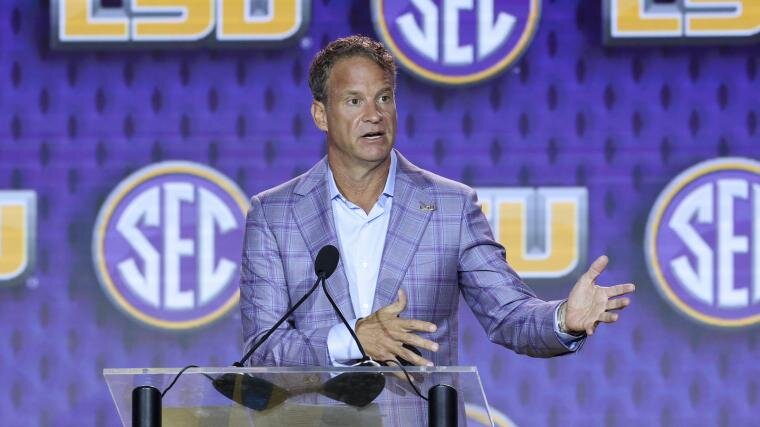 LSU vs. SEC battle brewing: Will Lane Kiffin and Louisiana’s governor defy own conference over pro players?