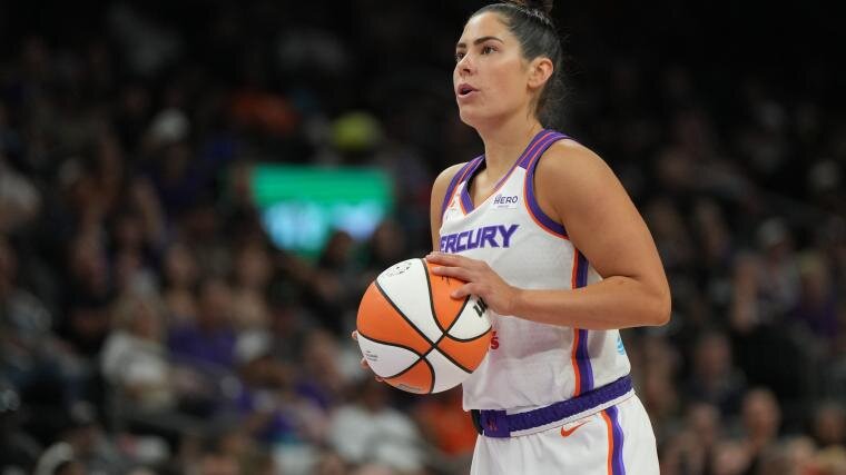 Kelsey Plum dropped a big hint about her Mercury future
