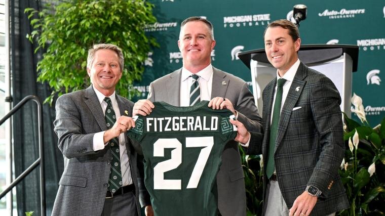 Pat Fitzgerald to rebuild Michigan State with old-school, tough, reinvigorated identity