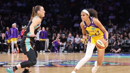 Sparks rally falls short from 28 down in the fourth against Liberty