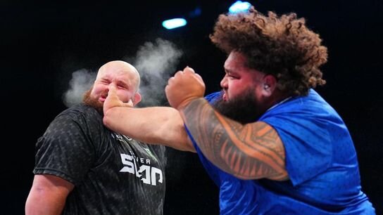 Power Slap Star Makini 'Big Mak' Manu Joins World Elite Sumo