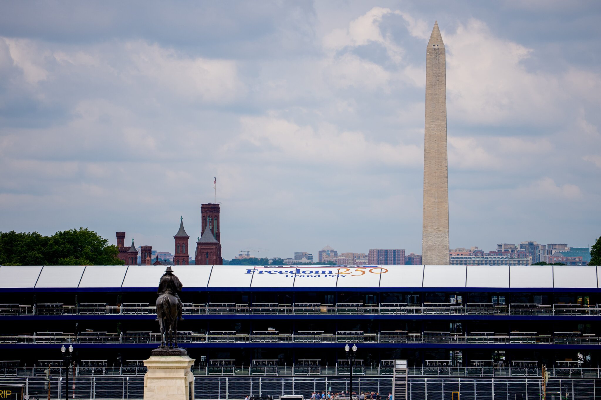 A camera on the Washington Monument?!? FOX going all-out for IndyCar Freedom 250