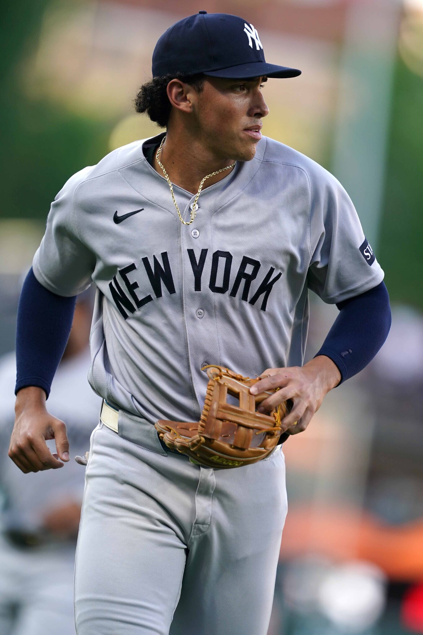 George Lombard Jr. has been with Yankees for 2 weeks. They're already 'in awe' at his skills.