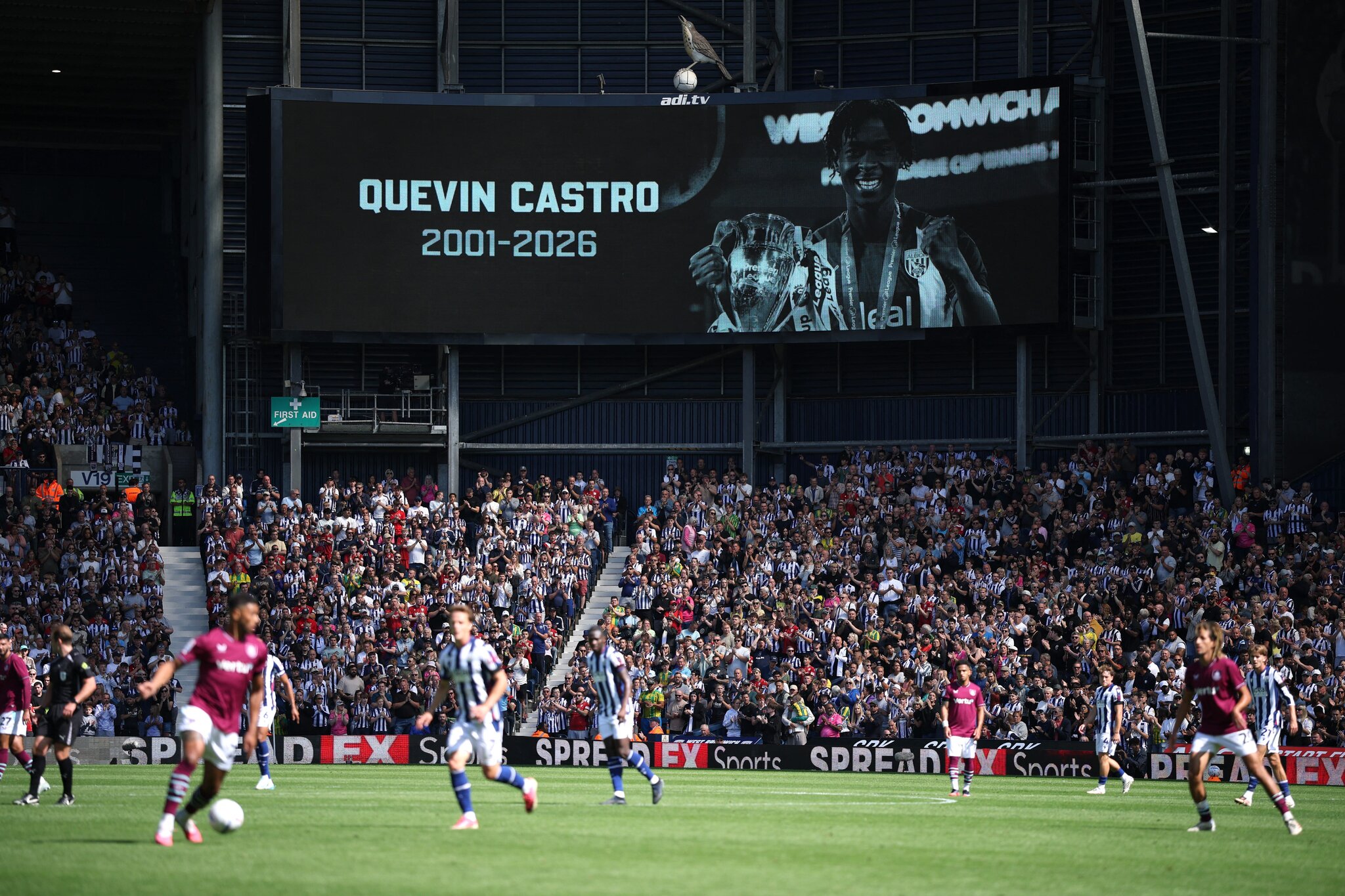West Brom mourns death of 25-year-old former player Quévin Castro