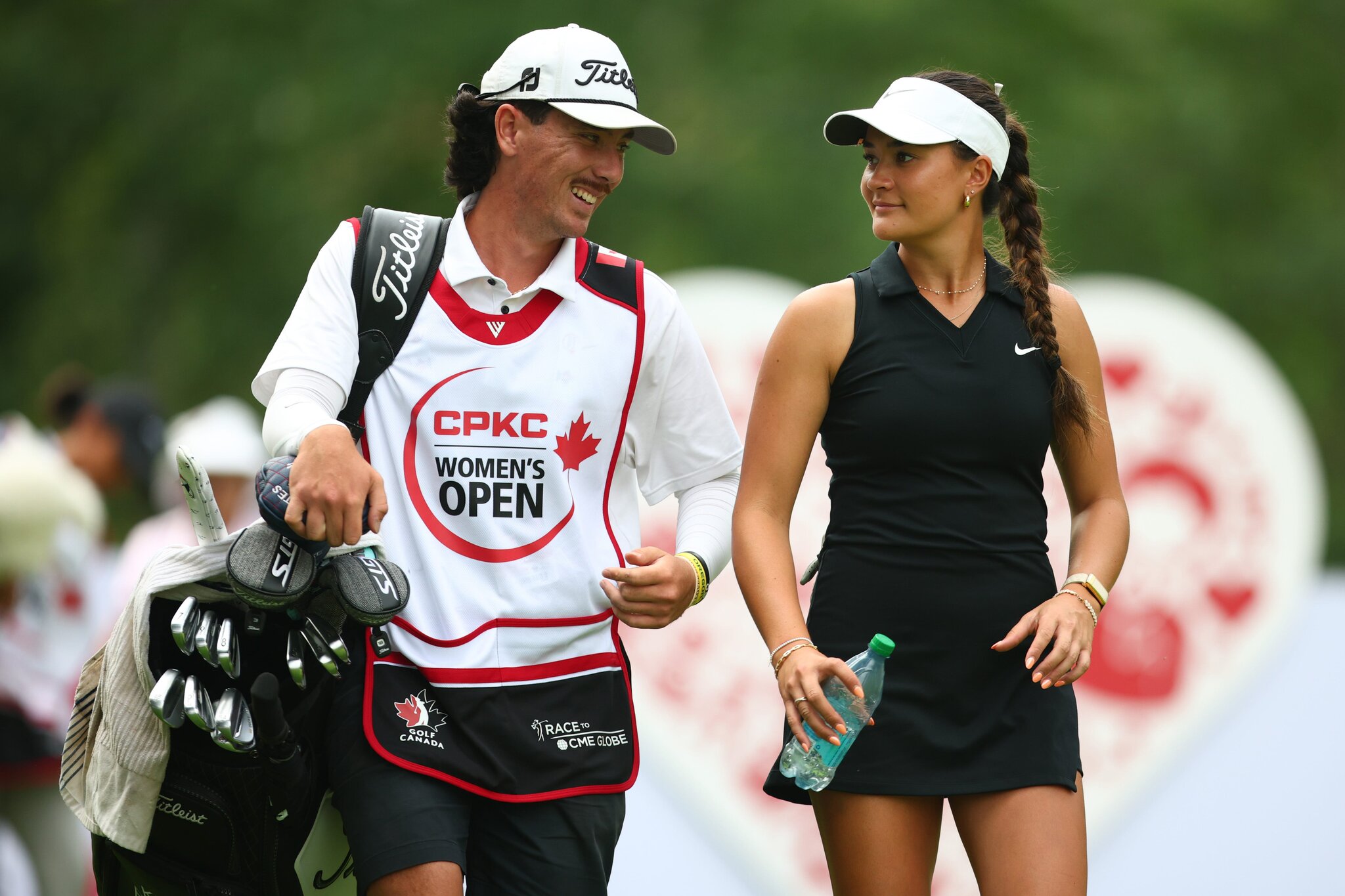 Kiara Romero contending at CPKC Women's Open, her first LPGA event since turning pro