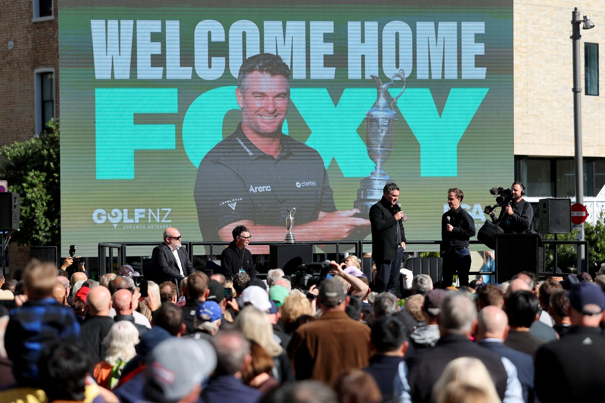 Ryan Fox celebrated his win at The Open with wine; now he chases another silver trophy