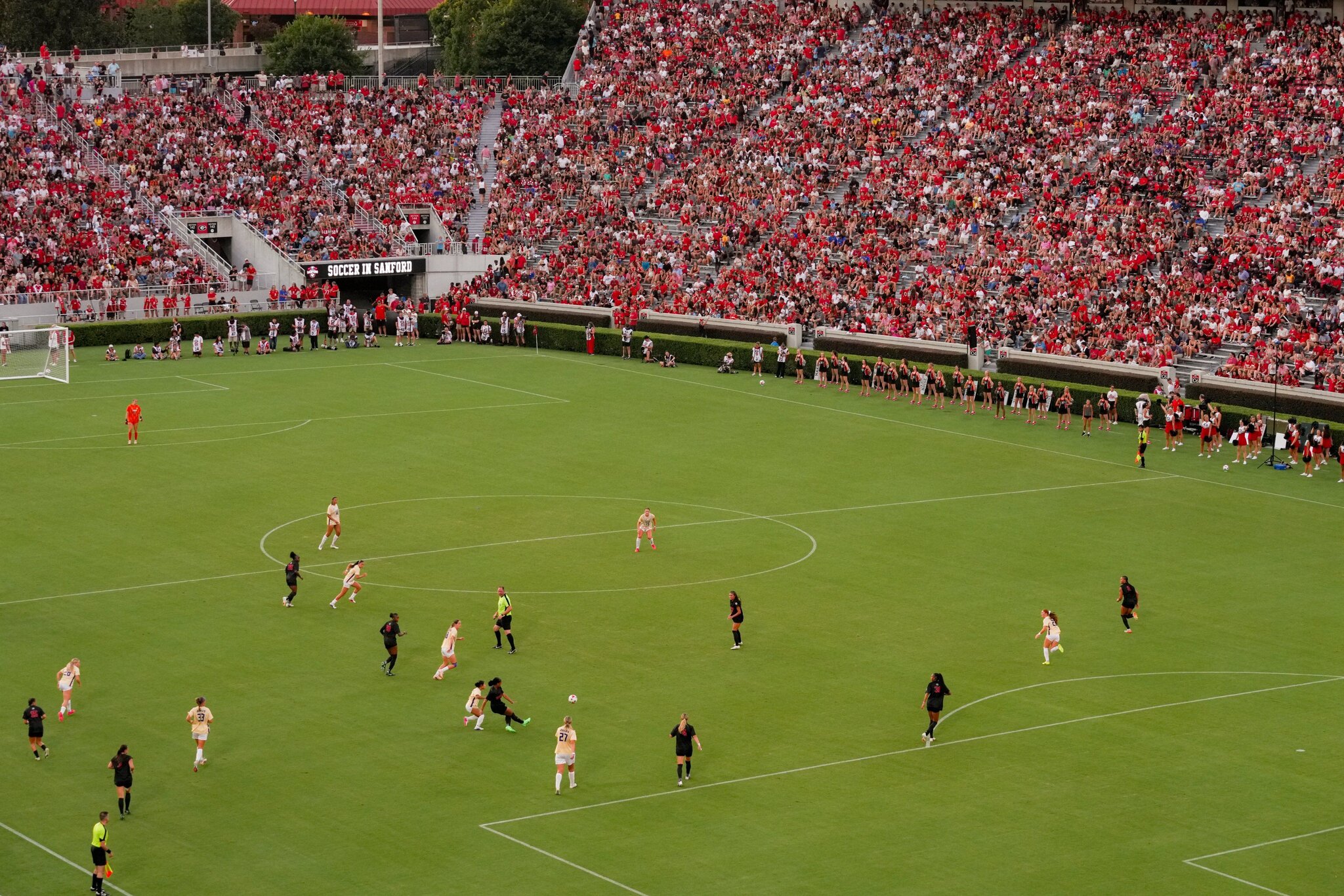 Georgia Soccer Sets NCAA Attendance Record on 30th Anniversary Celebration of USWNT 1996 Olympic Gold Medal
