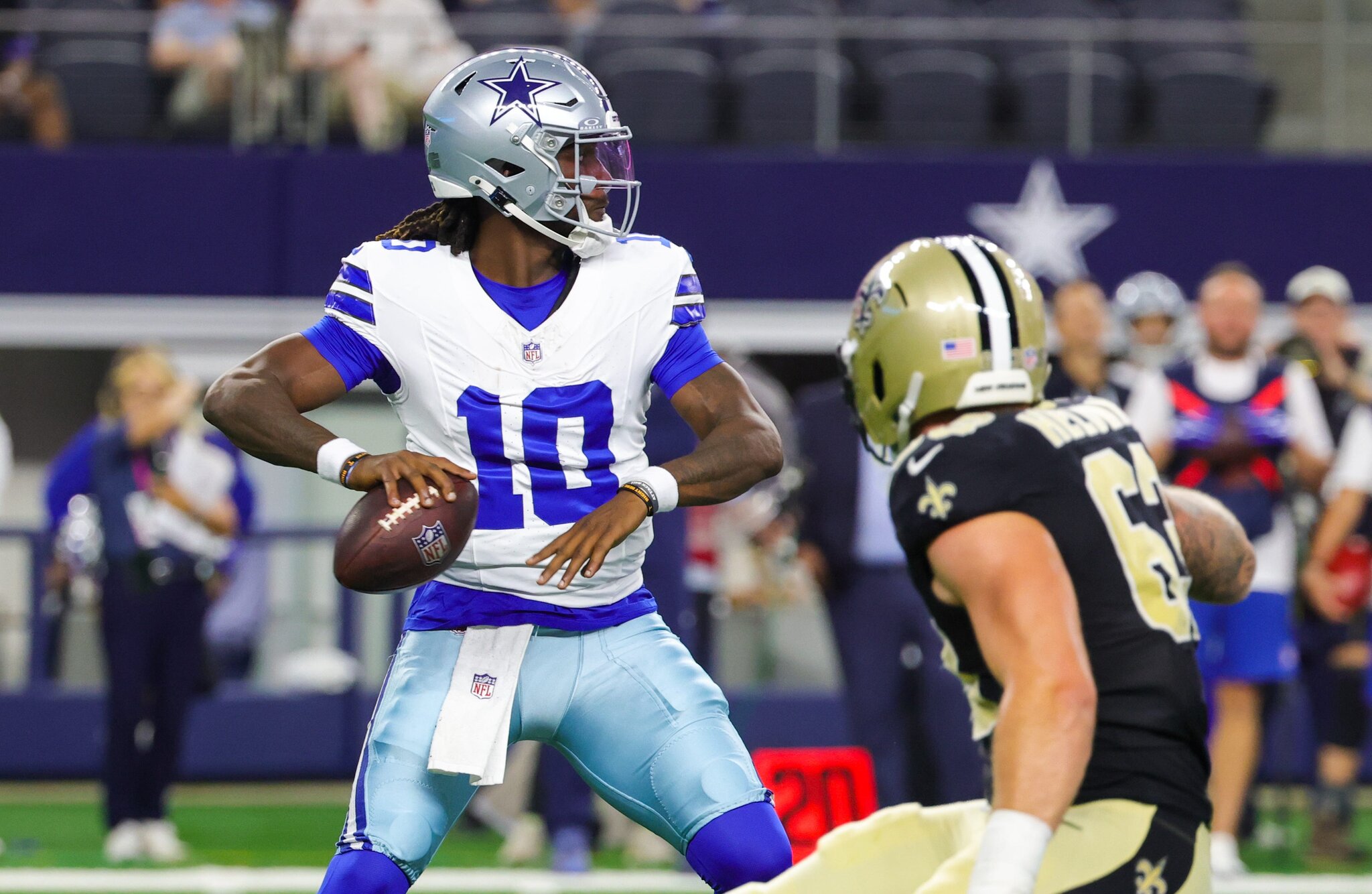 Joe Milton III by the numbers in Cowboys' final NFL preseason game