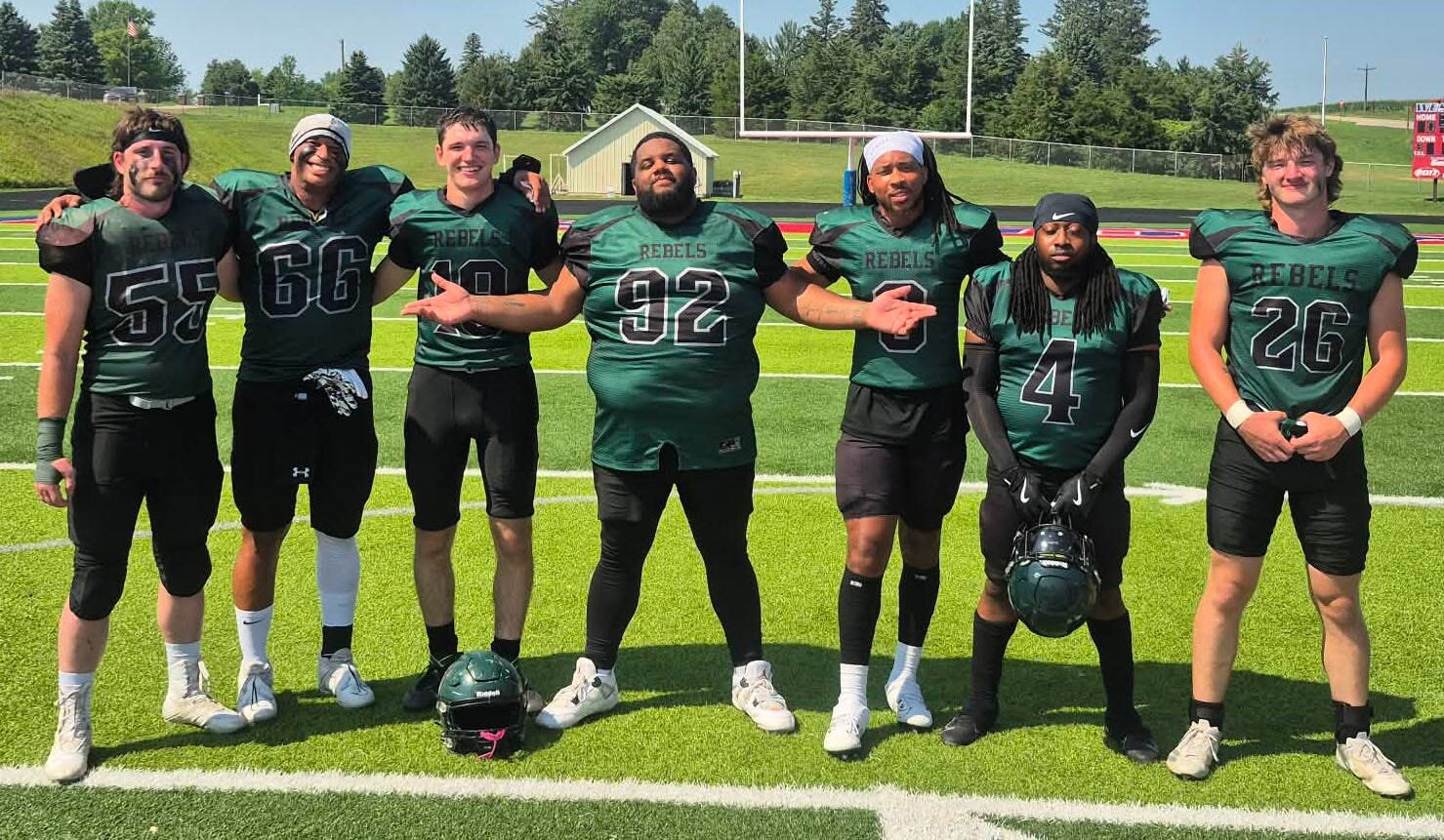 Southern Plains Football League All-Star Game was played July 25 in Iowa