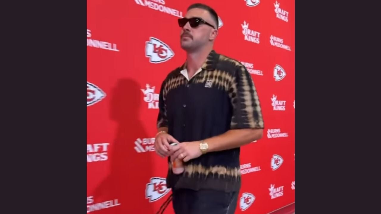 Travis Kelce Brings a Different Kind of Ring to Arrowhead One Month After Taylor Swift Wedding