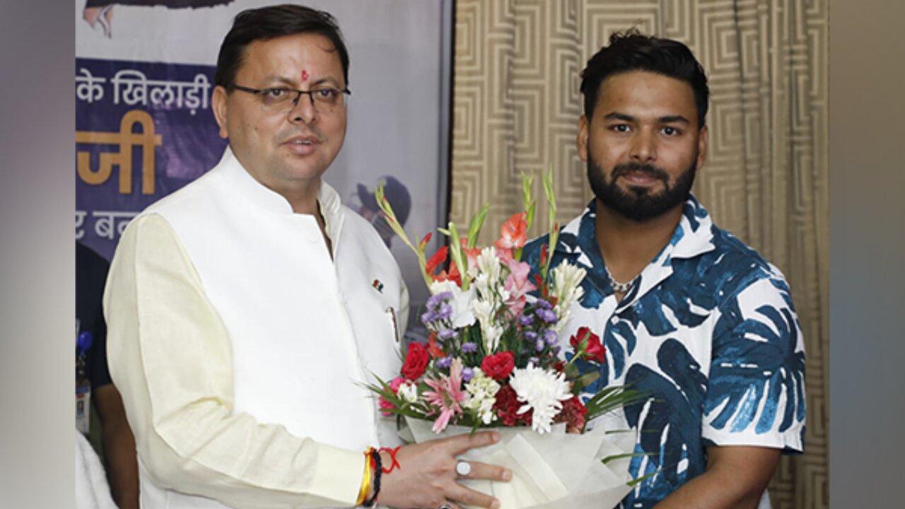 Officials will contact': CM Pushkar Singh Dhami responds to Rishabh Pant's emotional land appeal