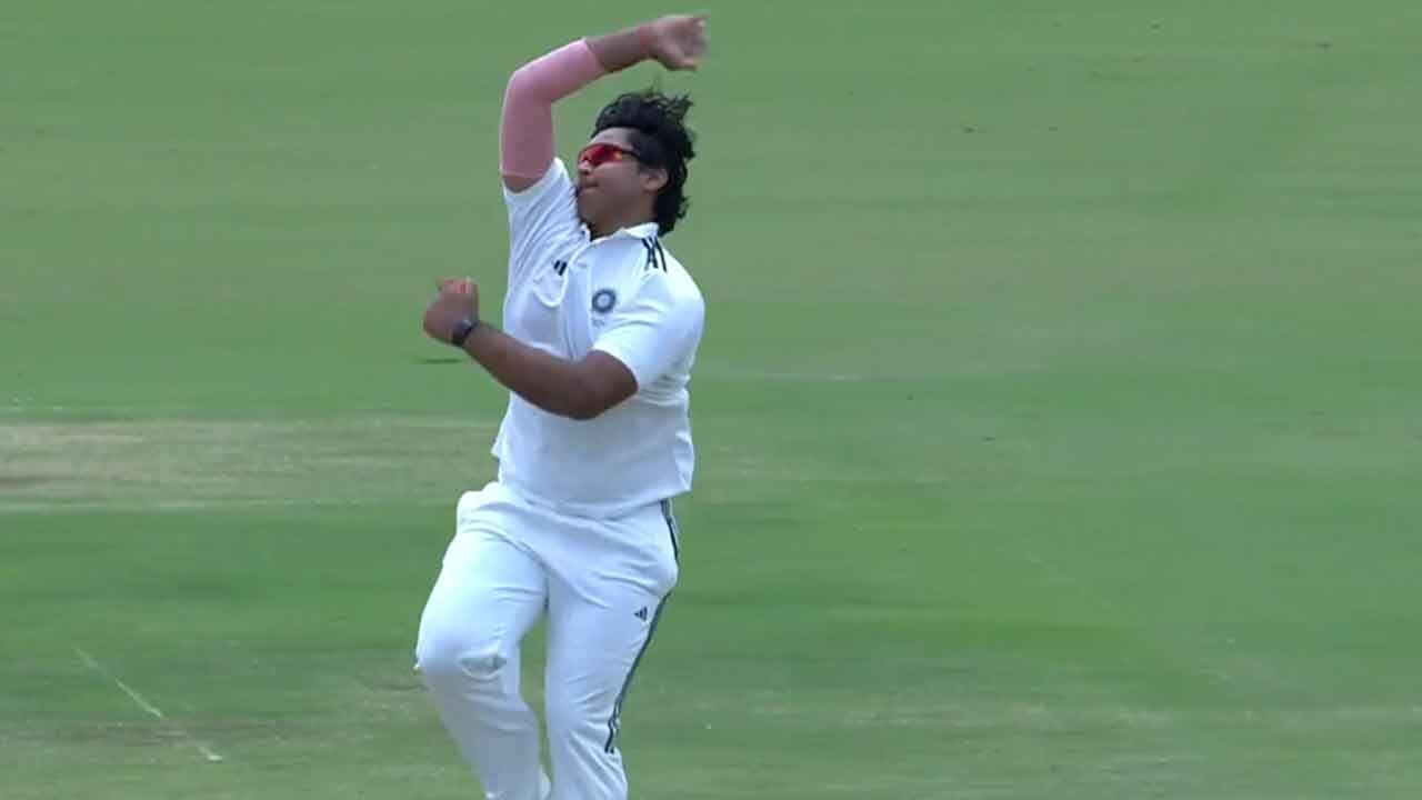 Batting failure? No problem: Vaibhav Sooryavanshi hits back with two wickets in four balls in Duleep Trophy