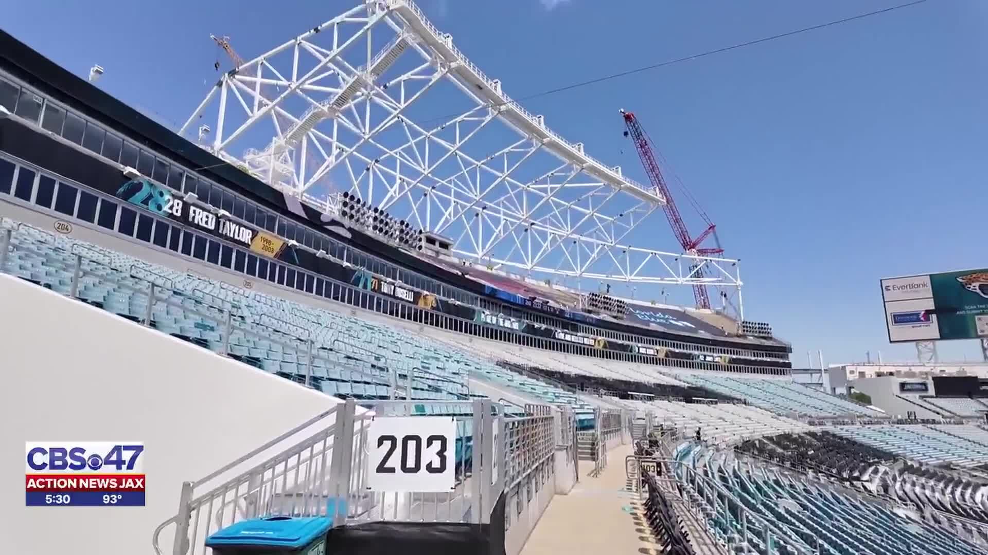 Jaguars battle Carolina in preseason opener at new-look ‘Bank undergoing $1.4 billion rebuild