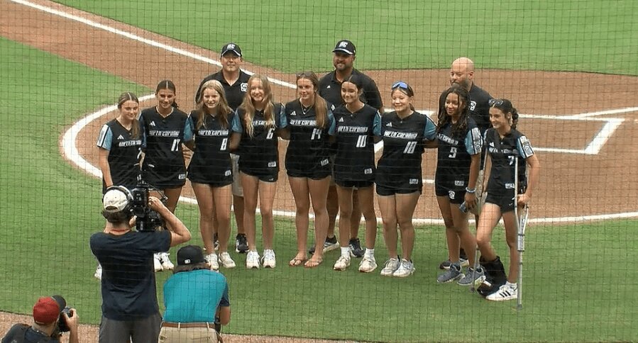 Johnston County softball champs get hero welcome in Wilson