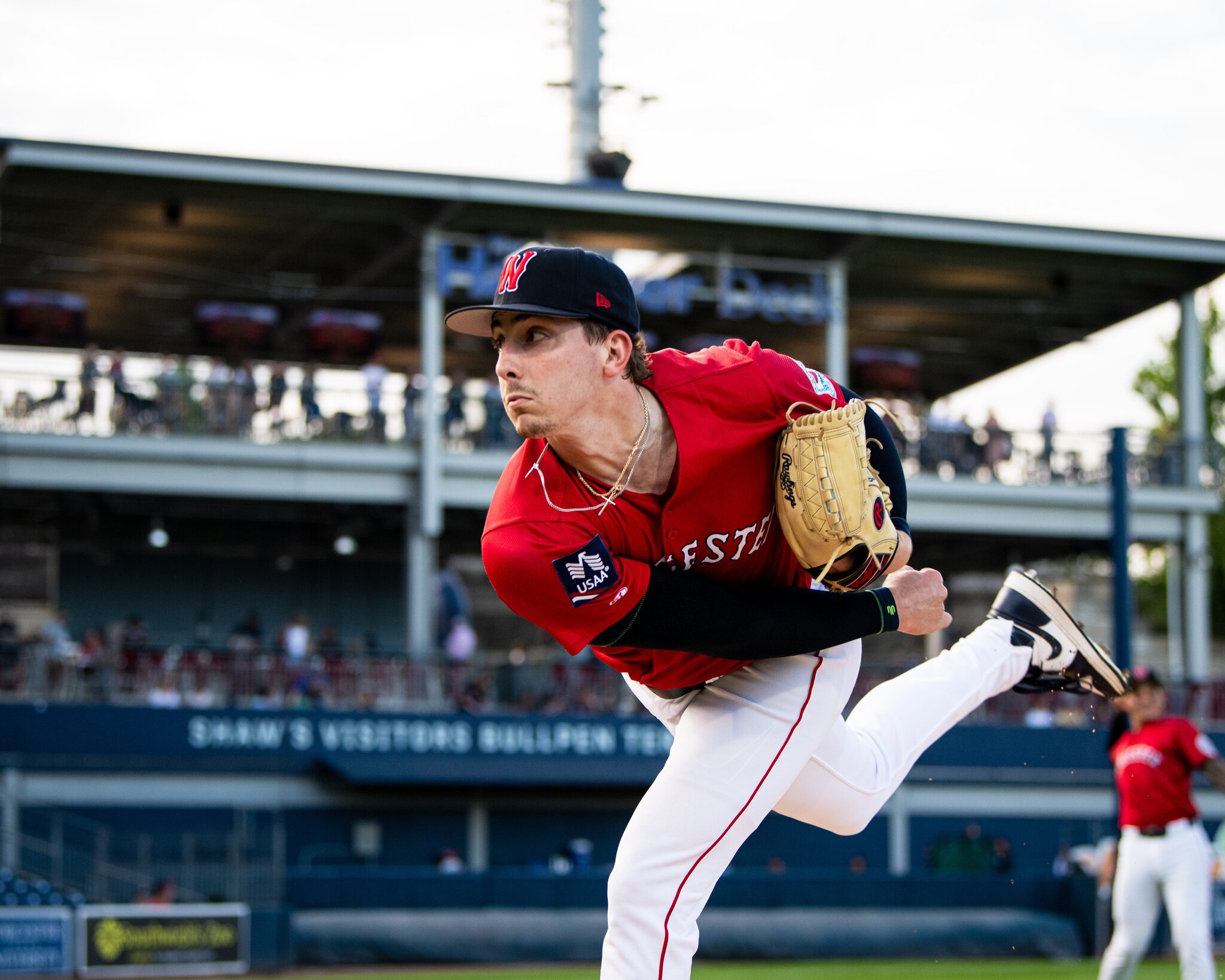 Storybook season continues in AAA for new WooSox pitcher John Holobetz