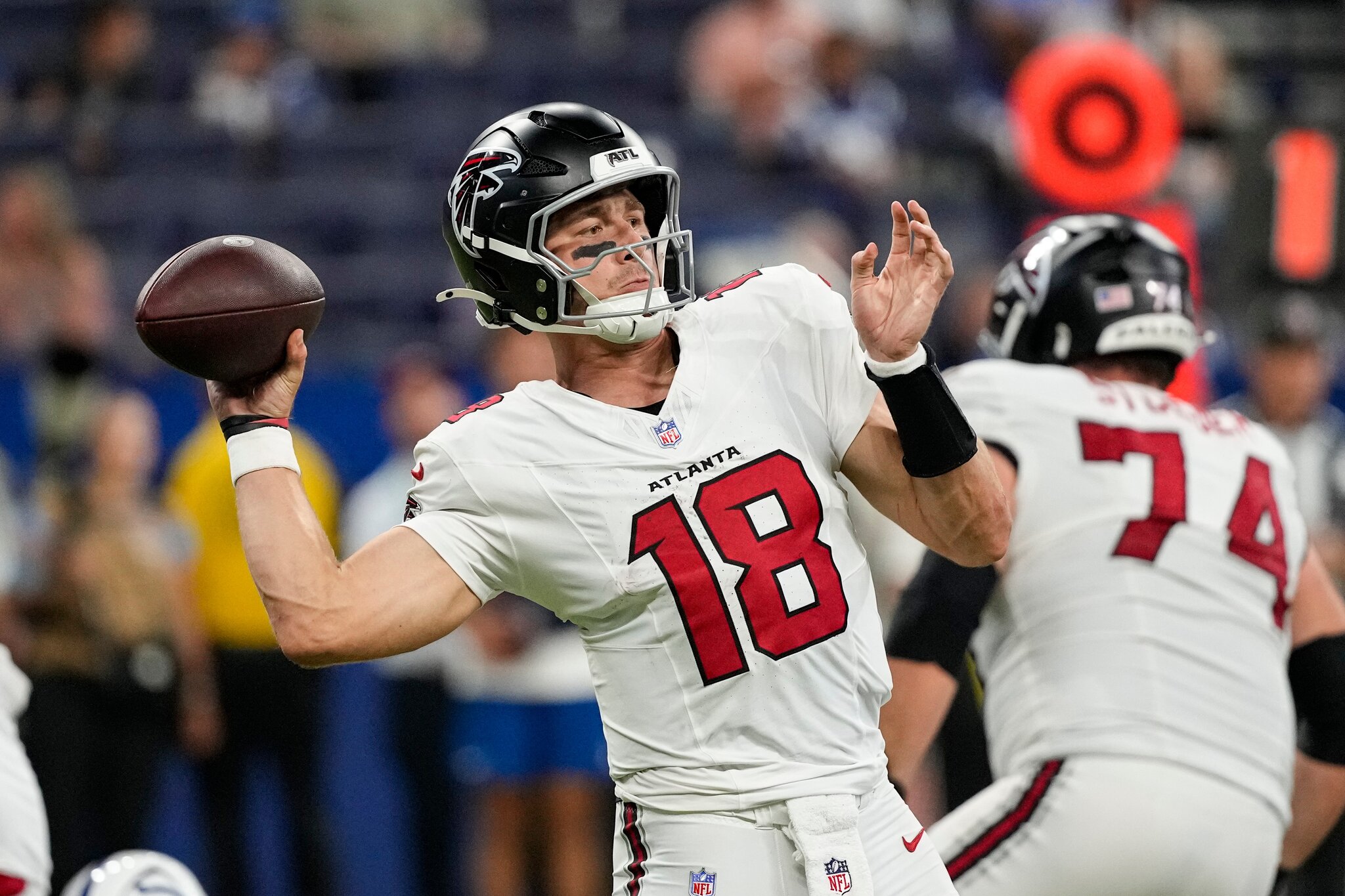 Falcons dominate in preseason play against Indianapolis