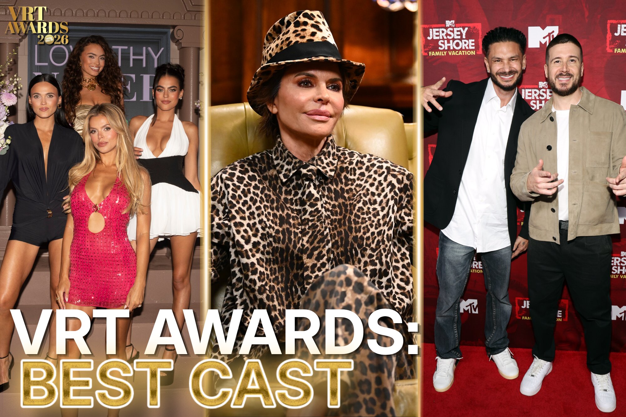 Reality TV stars nominated for Best Cast at the 2026 VRT Awards revealed