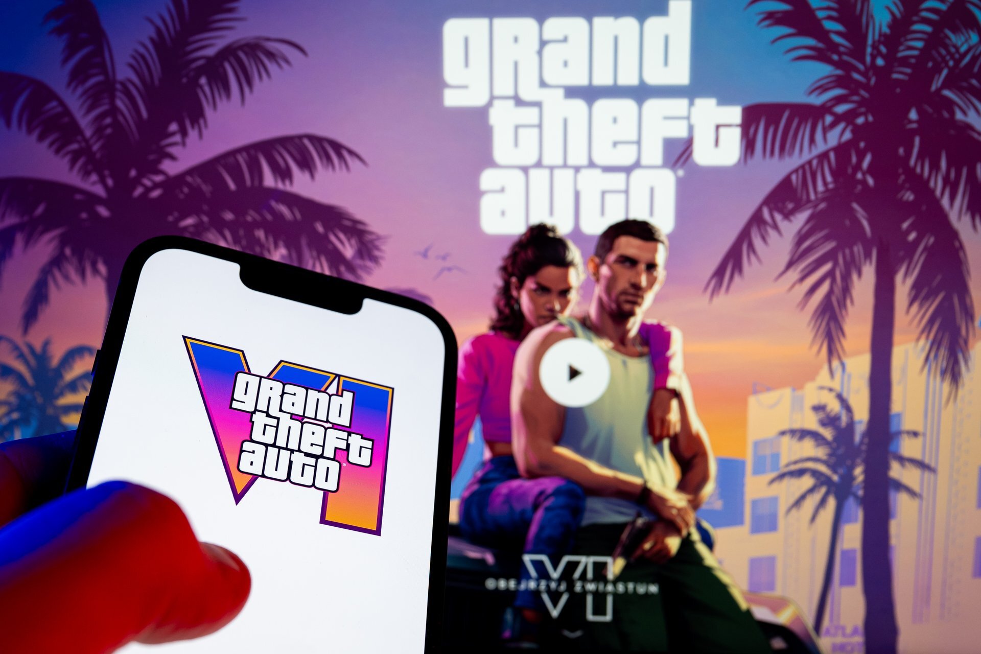 Rockstar released its first GTA VI gameplay footage exclusively on Netflix