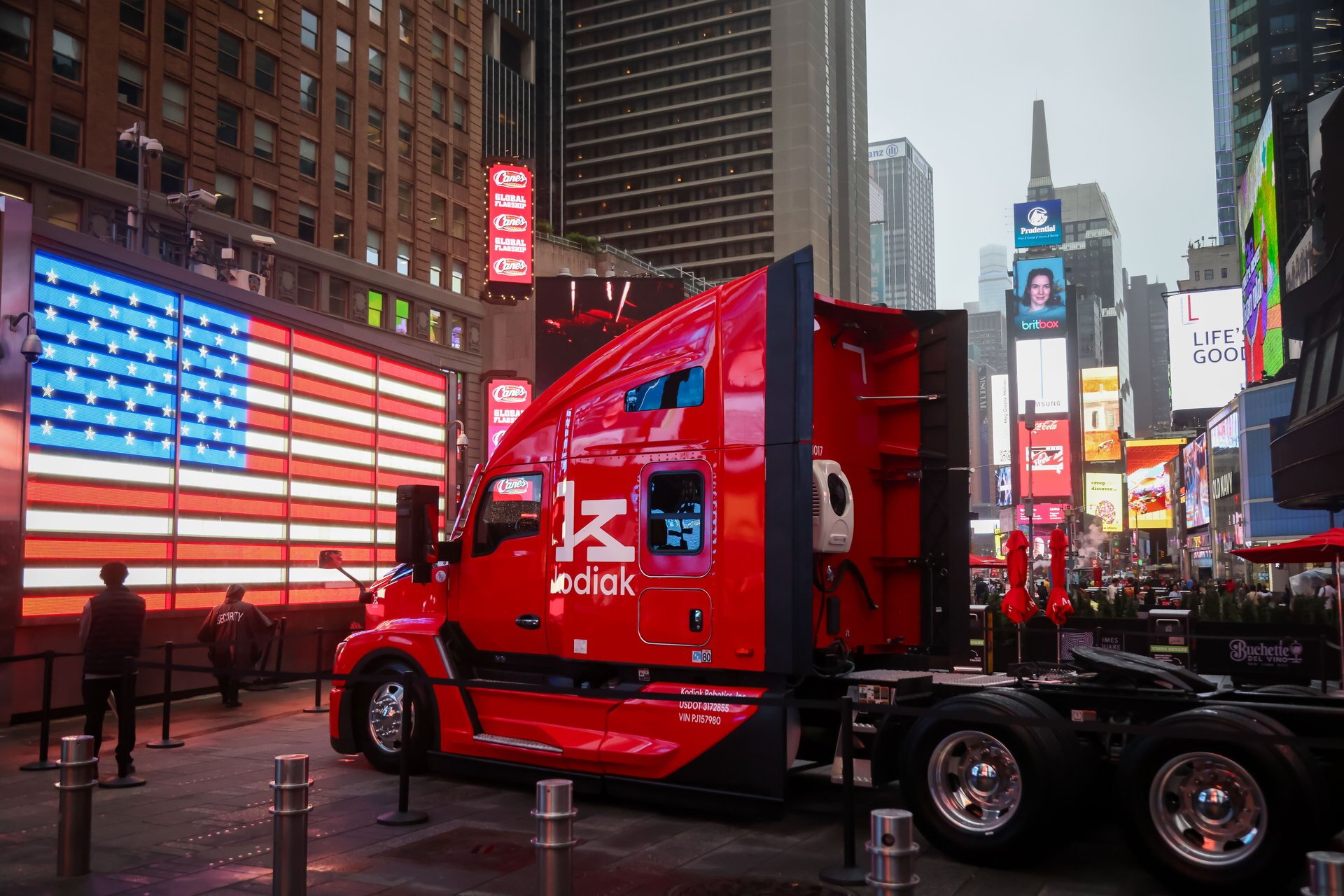 Oppenheimer is betting Kodiak AI stock can more than double in the driverless-truck market