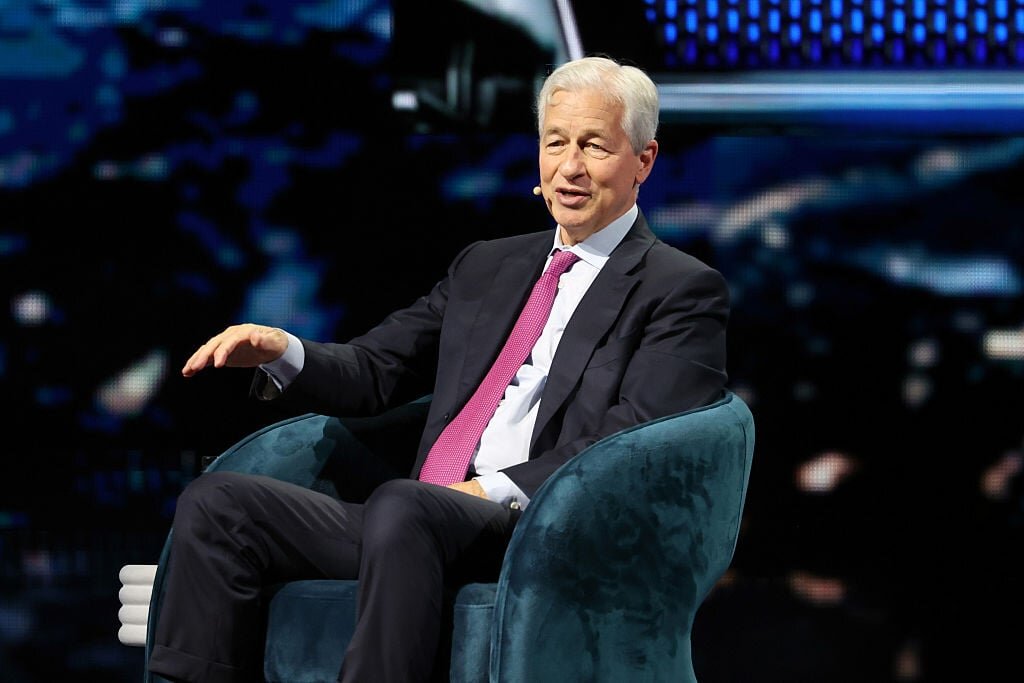 Jamie Dimon warned that market leverage is at record highs and could trigger disruption