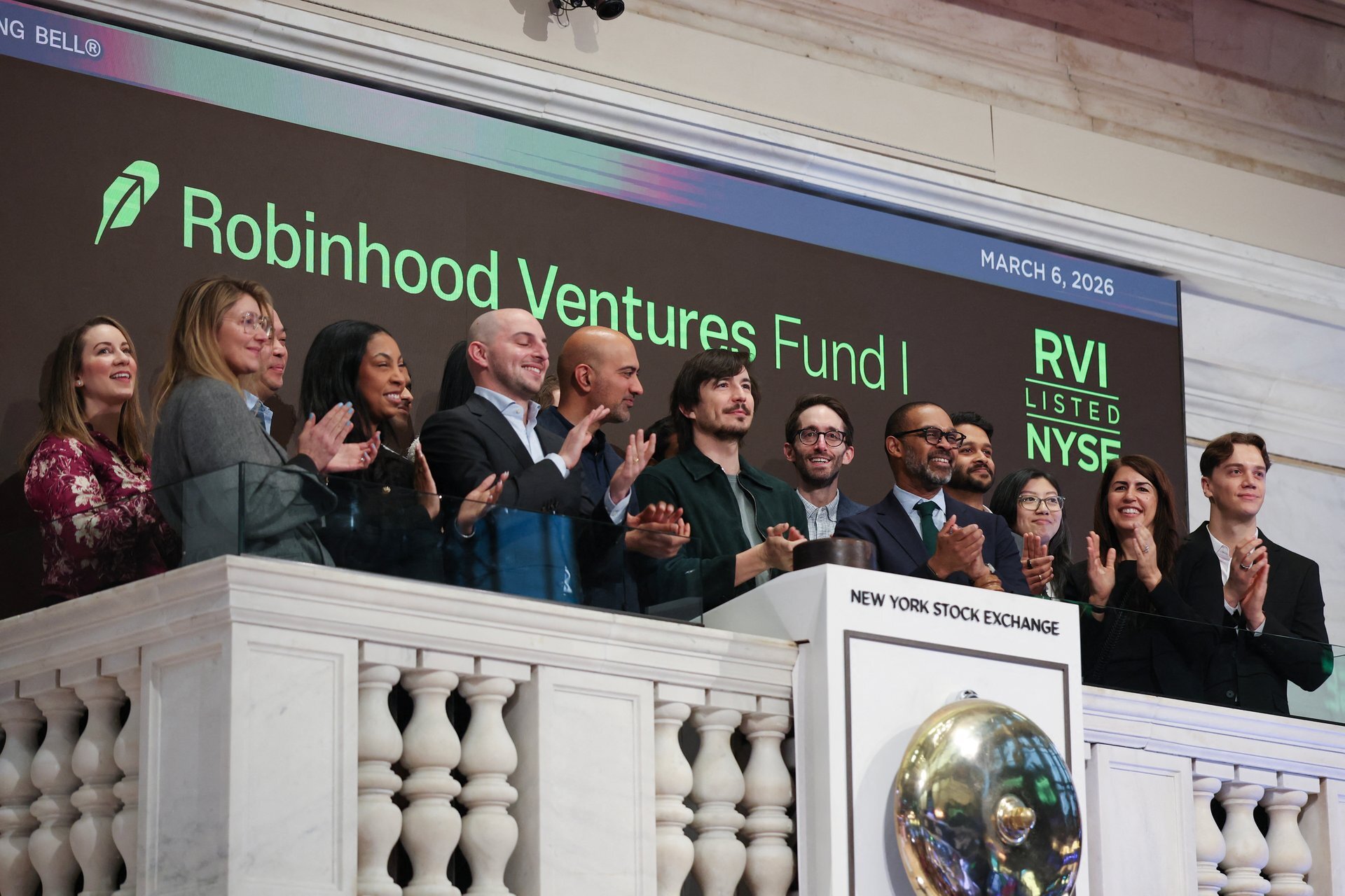 Robinhood's second venture fund debuted on NYSE, raising $225.5 million for retail investors