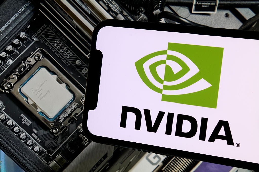 Nasdaq jumps as Nvidia's revenue outlook lifts chip stocks