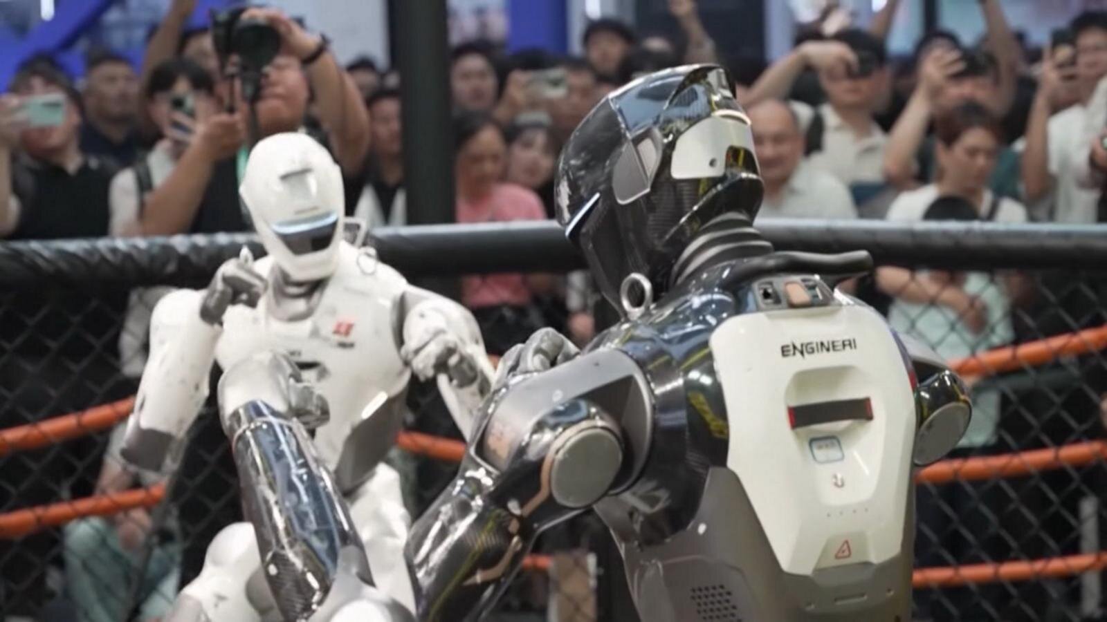 World Humanoid Robot Games open in Beijing