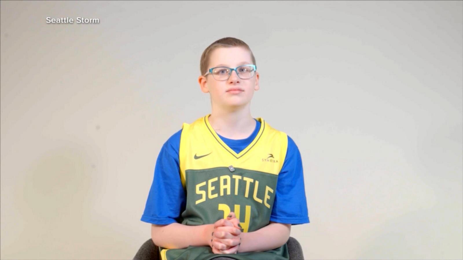 Seattle Storm makes 1 girl's dream become a reality