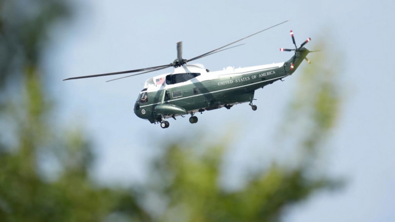 Marine One suffers communication failure
