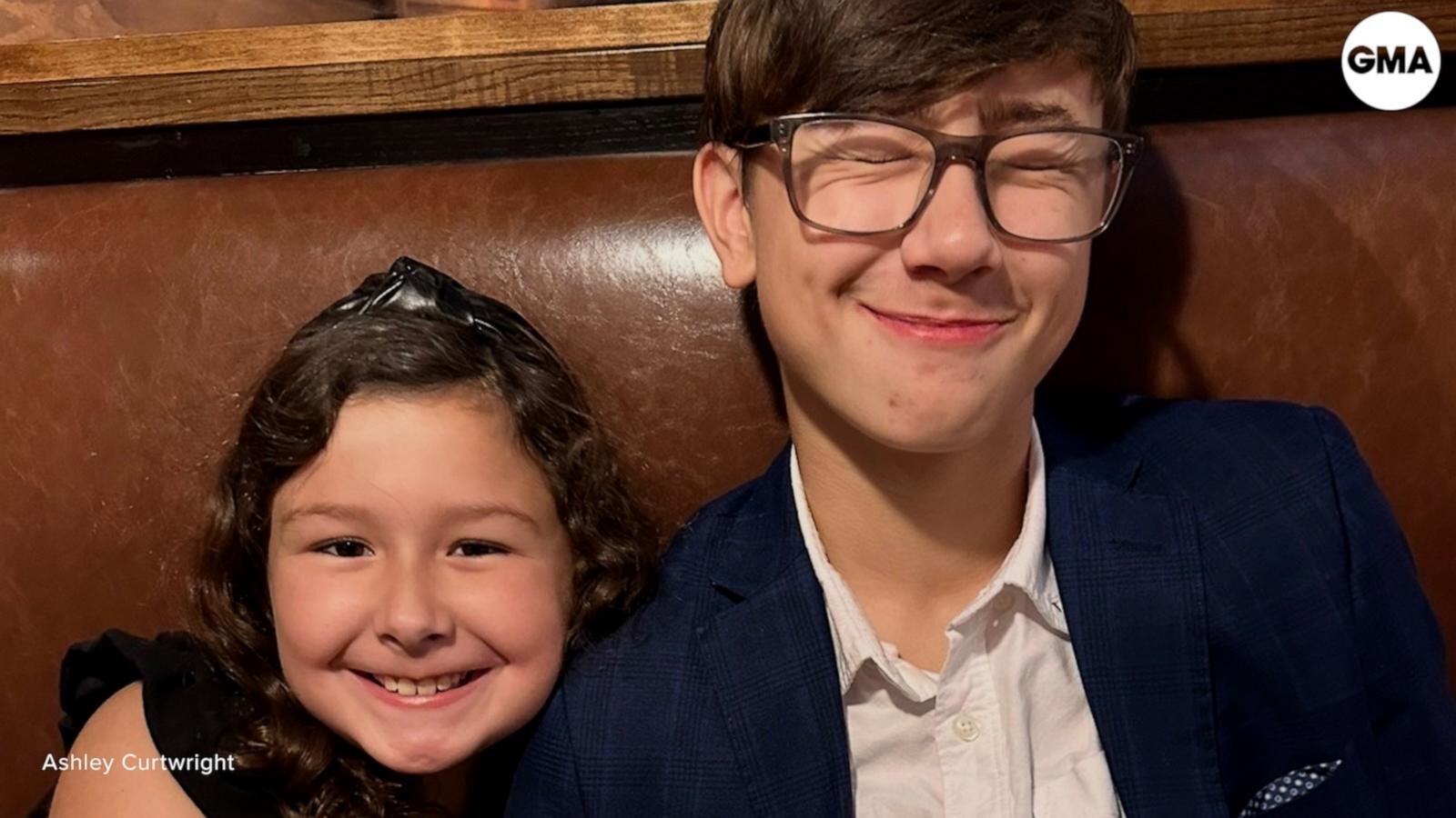 Friends of boy who died rally around his sister on 1st day of school