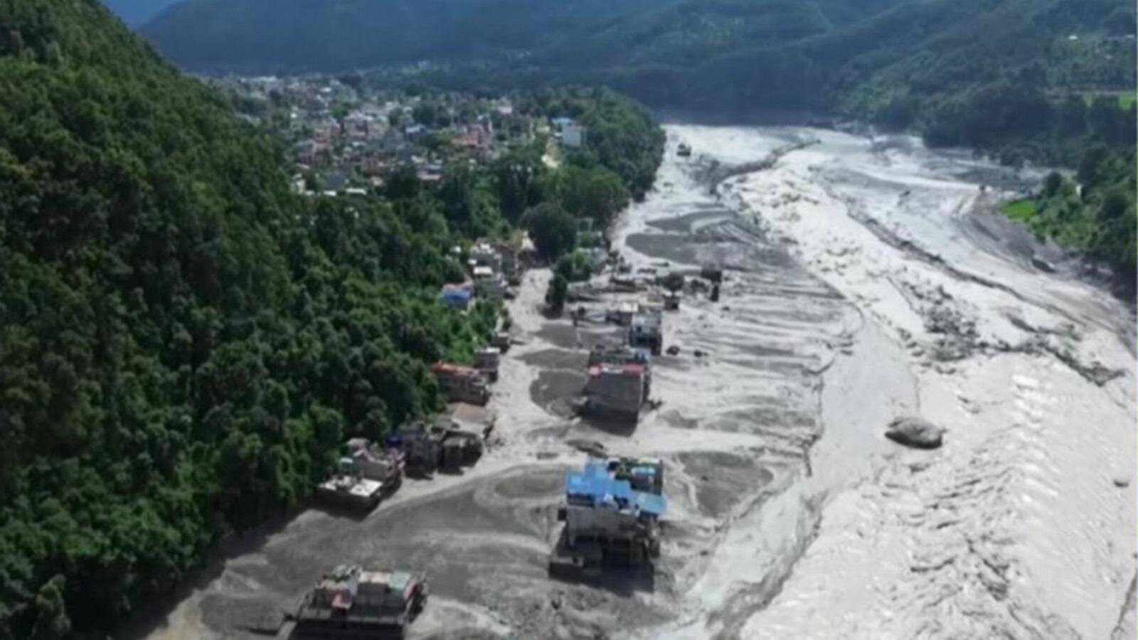 How Nepal's steep topography contributed to Nepal's catastrophic flooding
