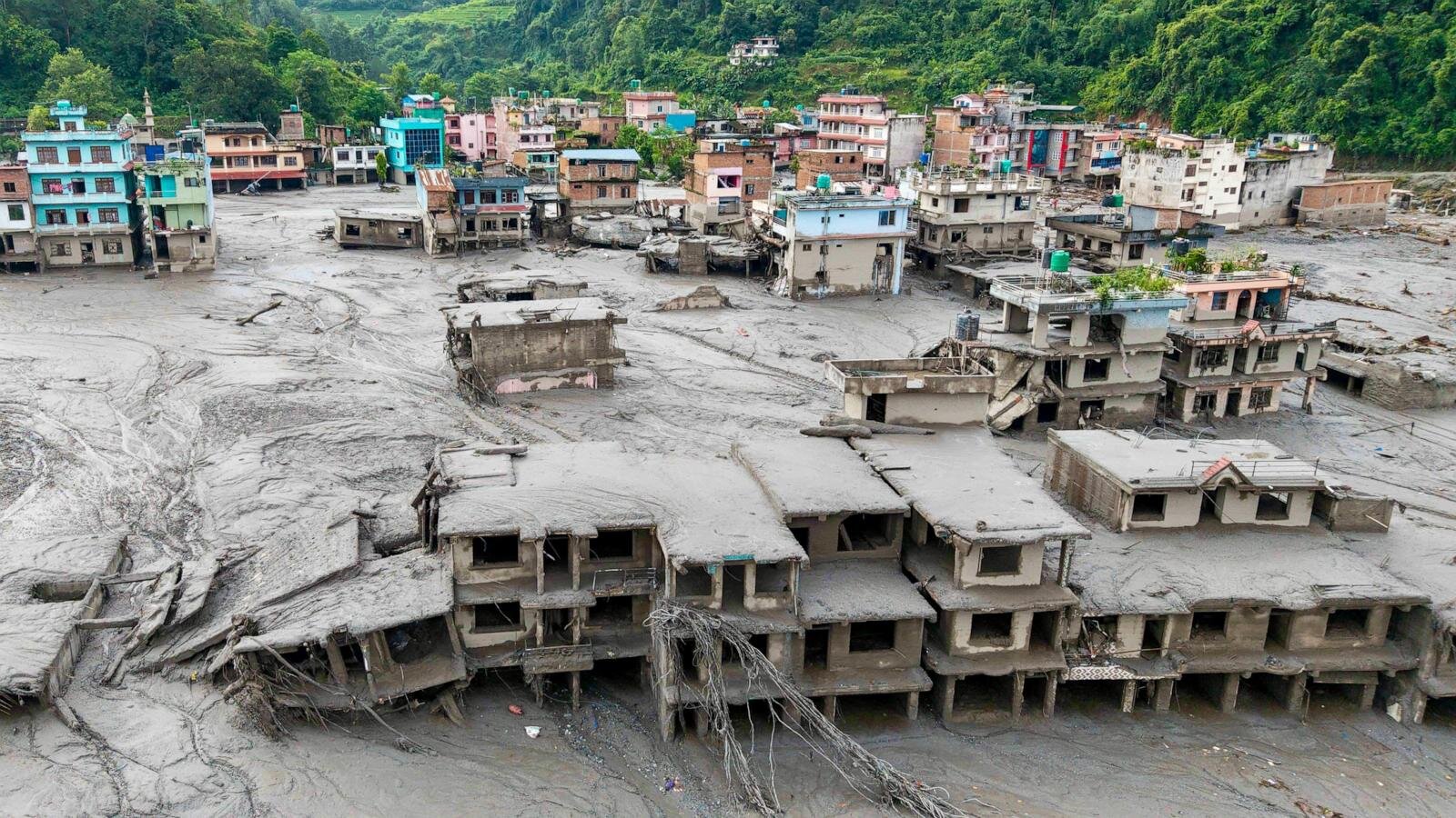 Nepal-Tibet flood deaths rise to 168 amid search for hundreds of missing tourists