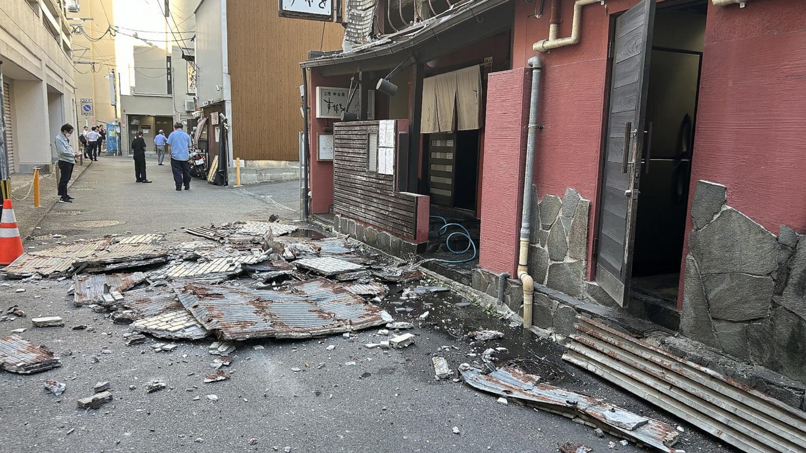 Magnitude 7.1 earthquake rocks Japan, prompting tsunami advisory