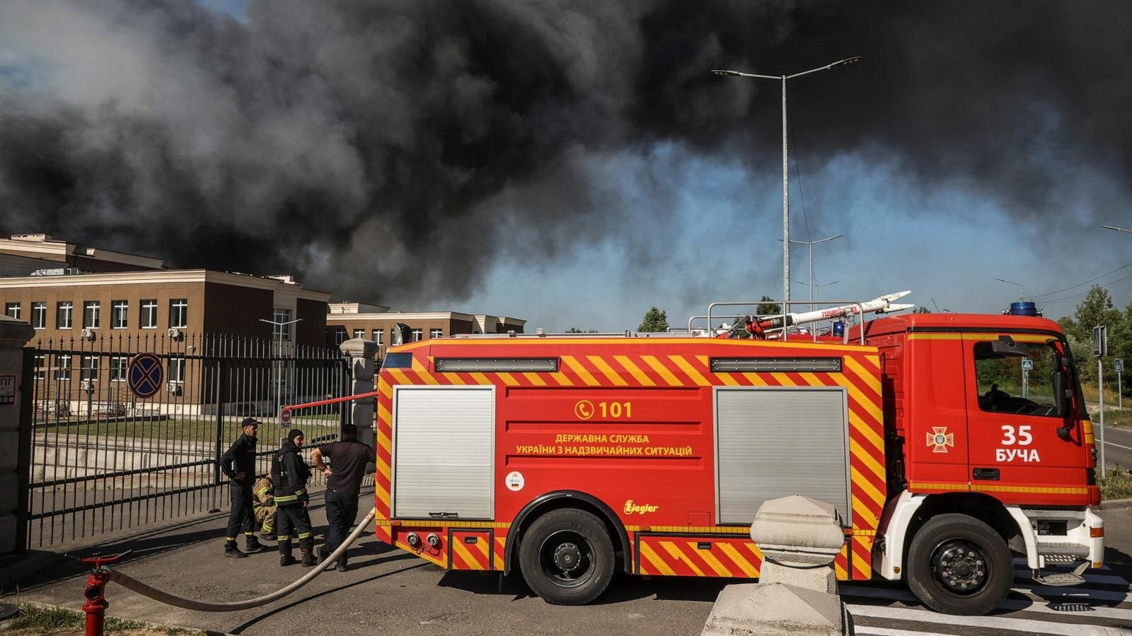 At least 37 killed in Bucha following Russian strike