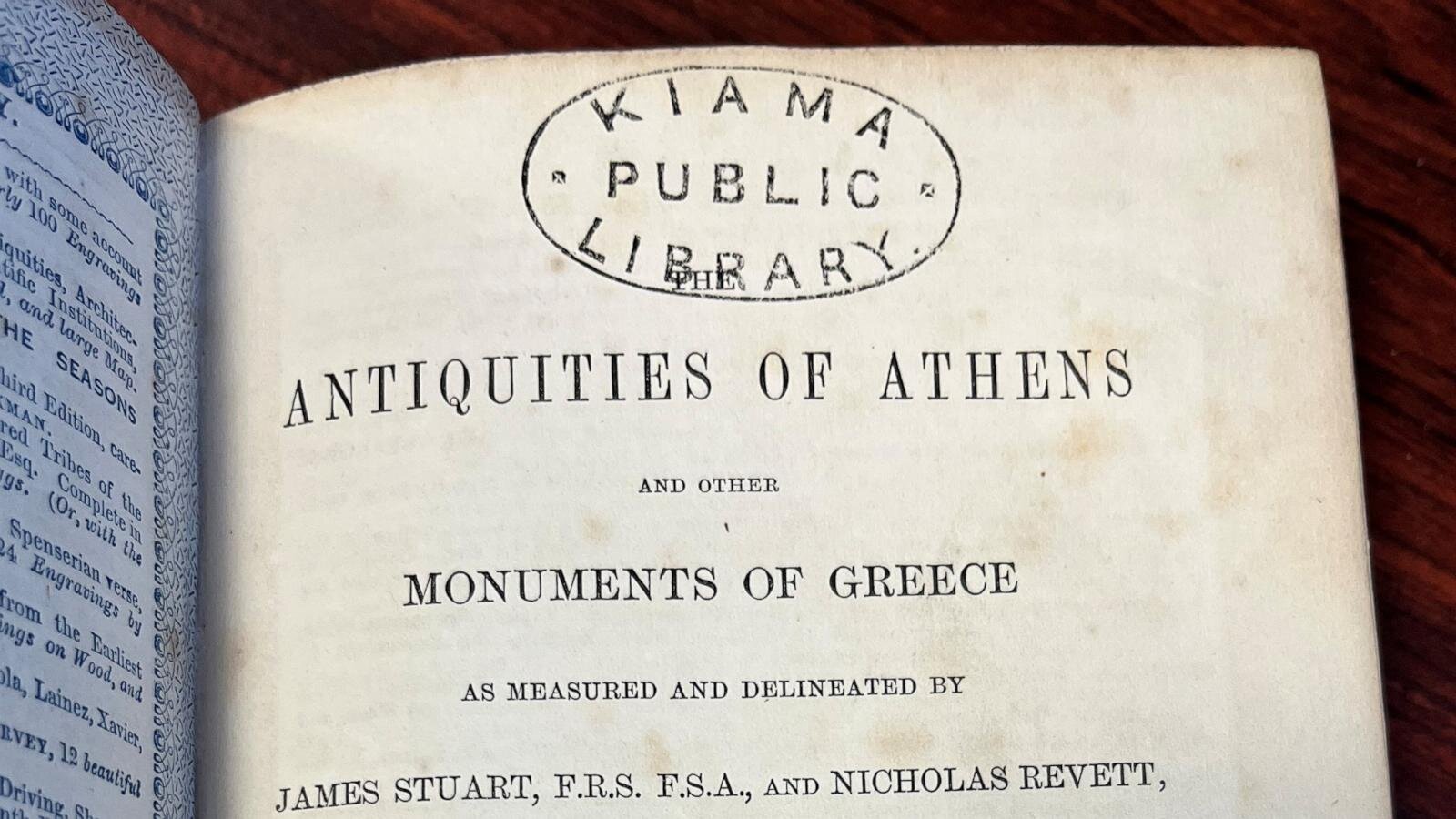 Book found bricked in a fireplace returned to Australian library, 150 years overdue