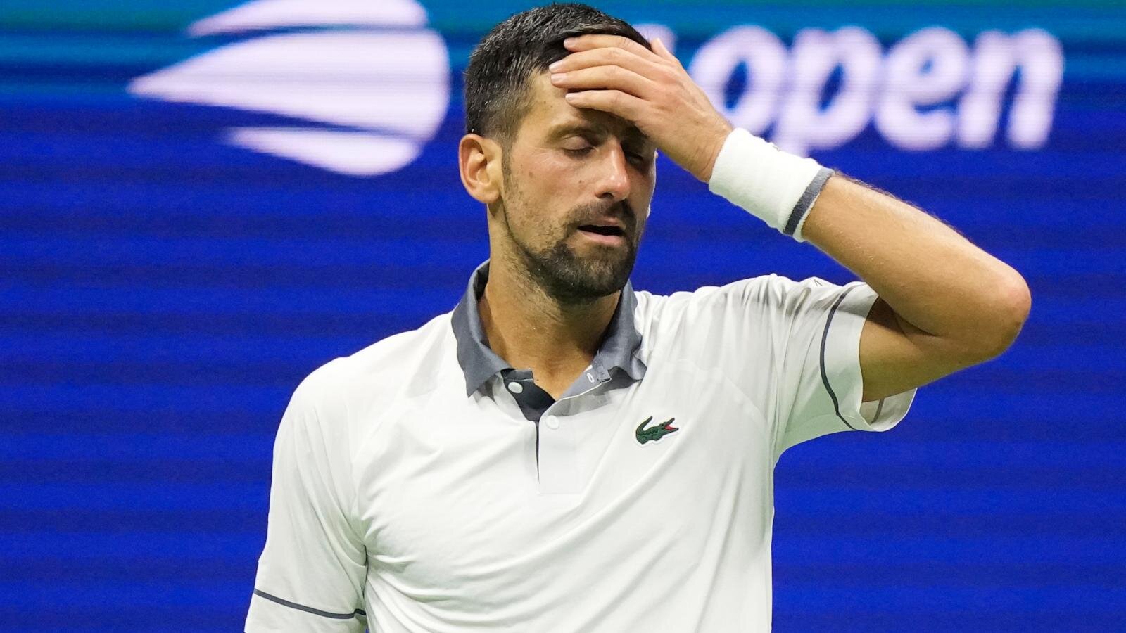 Djokovic loses in opening round of US Open for first time, falling to Navone