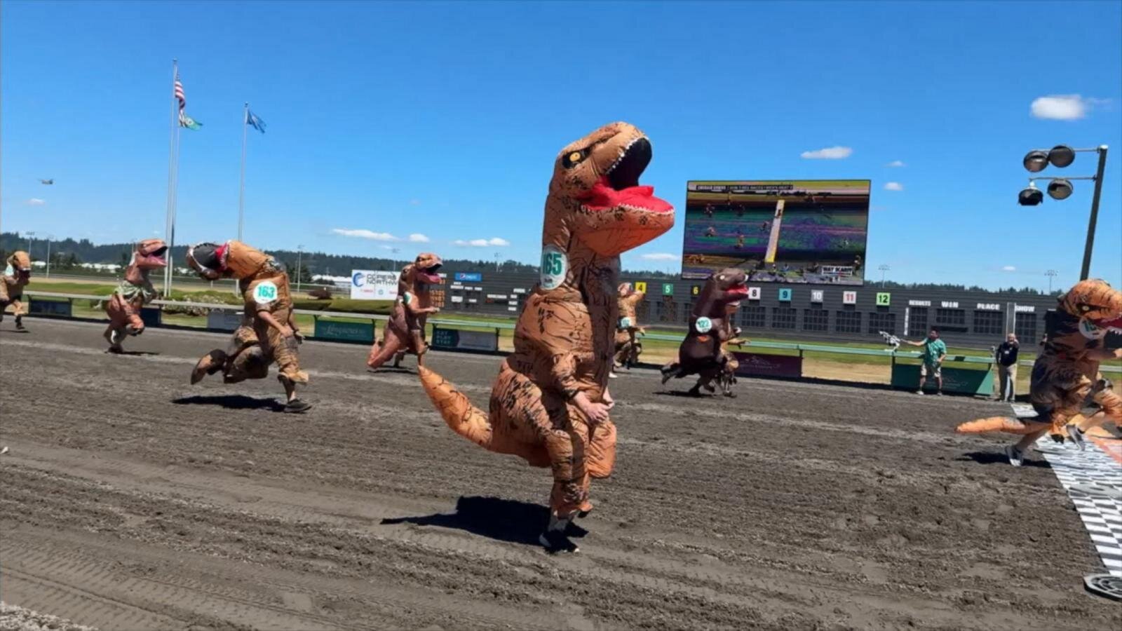 T-Rex World Championship Races roar into Washington