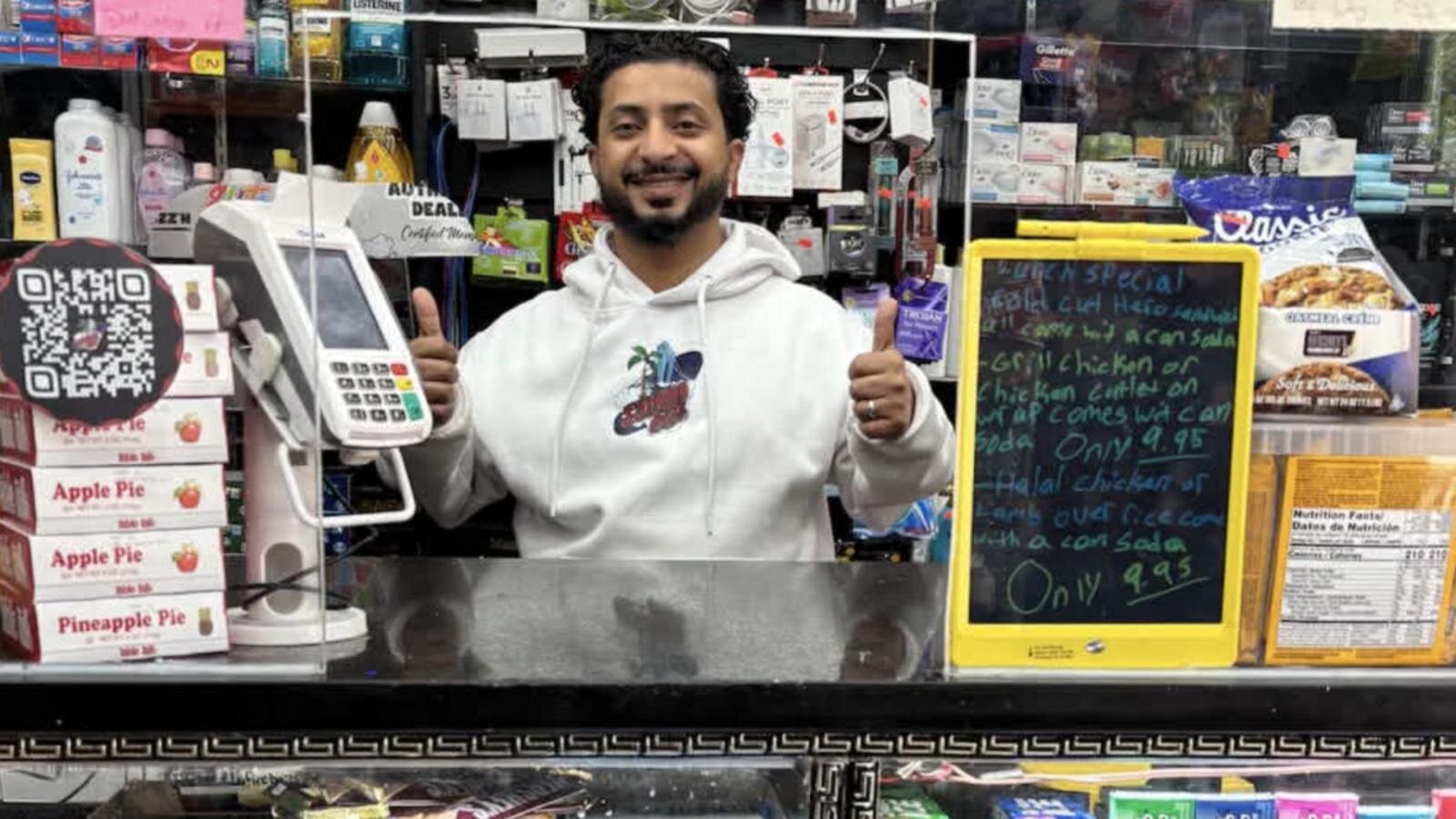 This deli manager motivates kids for school