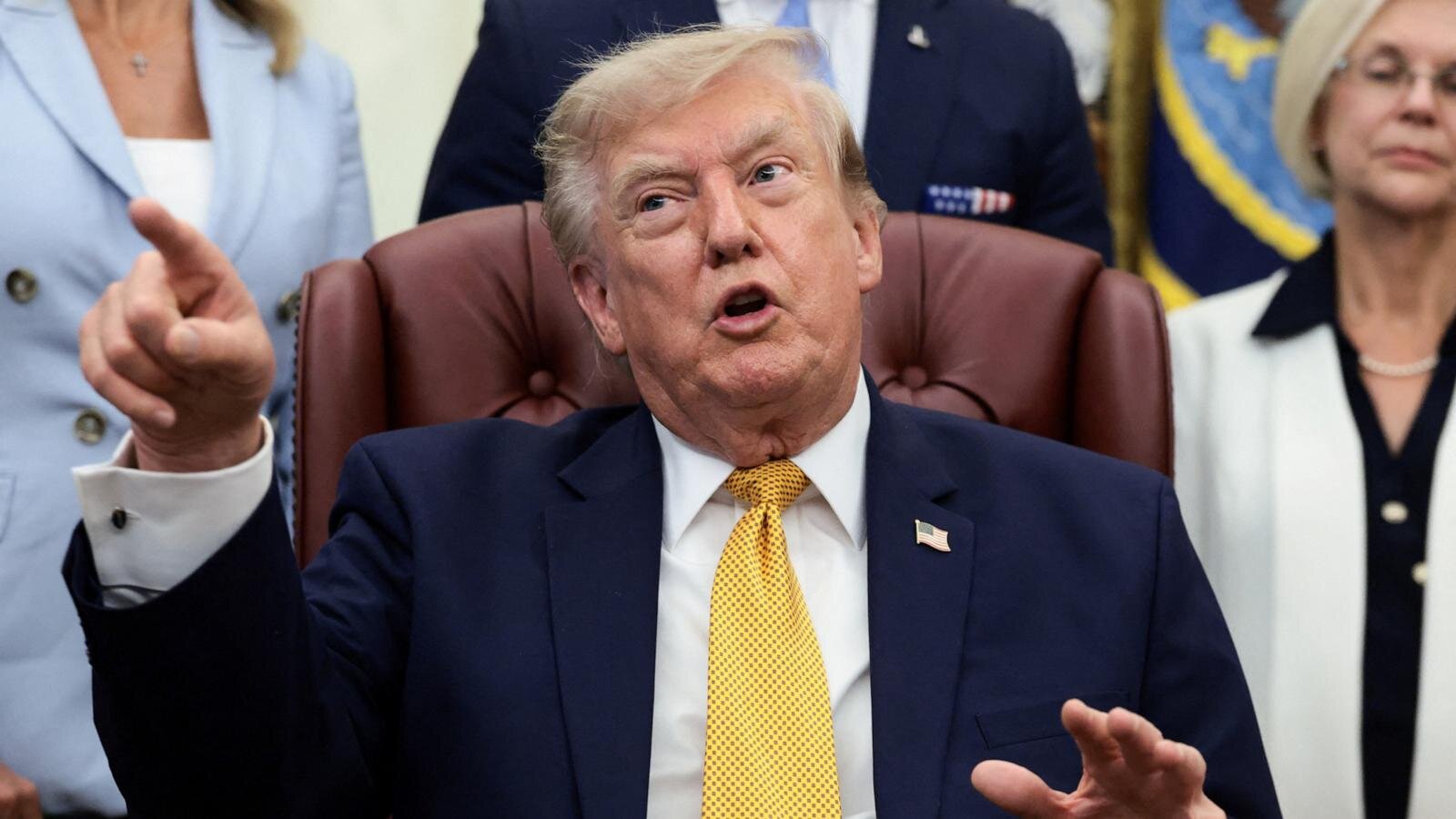 7 times Trump walked back his threat of devastating strikes on Iran